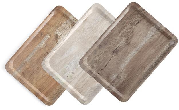 Hendi Taca do serwowania z nadrukiem drewna dąb 240x350 508916