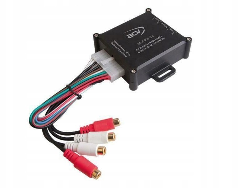 ACV 30.5000-24 Konwerter sygnału głośnikowego Rca