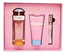 Prada Candy Sugar Pop 80ml woda perfumowana + 10ml woda perfumowana + 75ml balsam do ciała 8435137792047