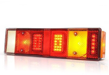 WAŚ Lampa LED zespolona tylna 8 funkcji PRAWA (657) was657