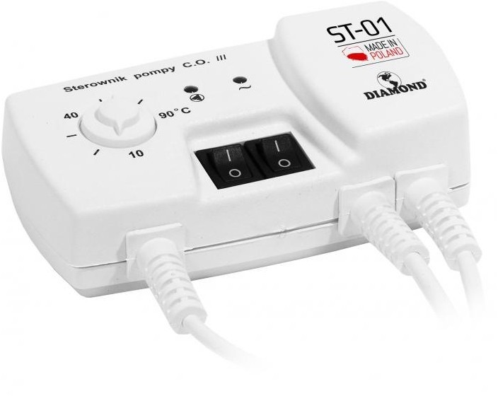 LEDart DIAMOND ST-01 DIAMOND TERMOREGULATOR POMPY C.O KOTŁA., DMUCHAWY PIECA ST-01