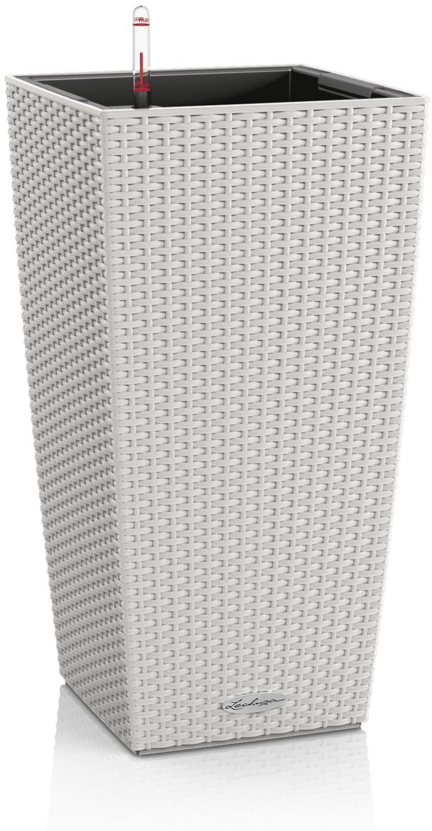 Lechuza Doniczka CUBICO Cottage 30/30/56 jasny szary CUBICO COTTAGE 30 SZ