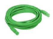 A-LAN Patchcord UTP kat 5e 0.5m zielony KKU5ZIE0.5
