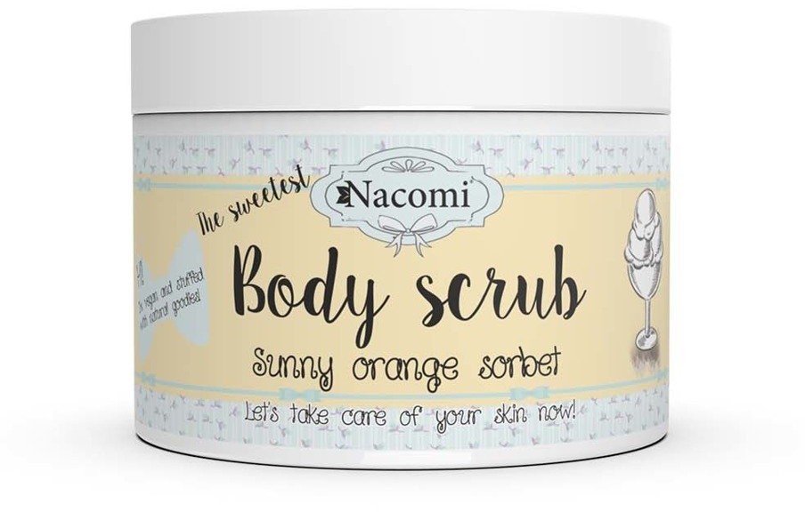 Nacomi Body Scrub Pomarańczowy 125g