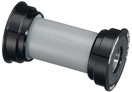FSA zestaw łożysk koła Custom pasuje unisex 19 MM BB86 BB, czarna, 19 MM 230-6018