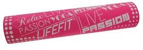 Mata LIFEFIT Slimfit Plus 173x61x0,6cm Różowa