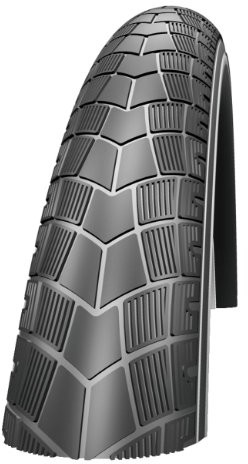 Schwalbe Ogumienie unisex Big Apple rower, czarny, 14 x 2.00