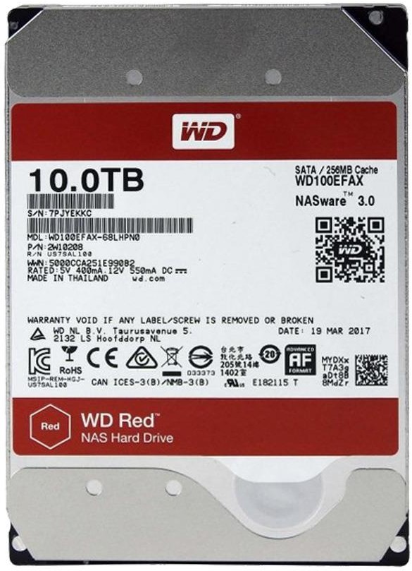 Western Digital Red 10TB (WD100EFAX)