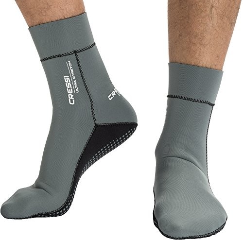 Cressi Ultra Stretch skarpety neoprenowe, szare DF200032