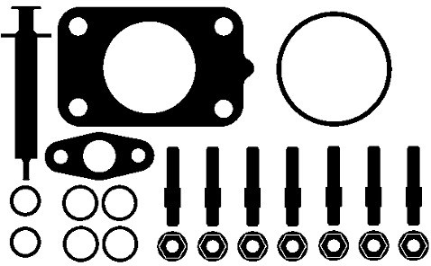 Elring Zestaw montażowy, urządzenie ładujące turbo 715.720