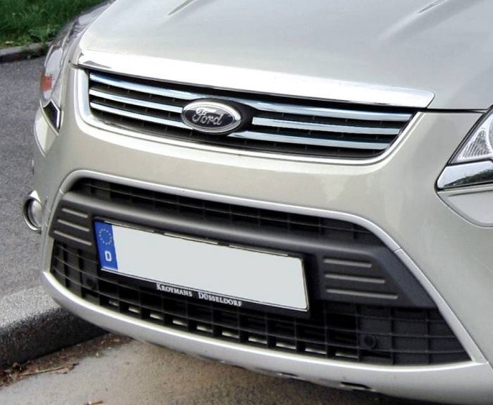 CRONI FORD KUGA 2008-2012 Nakładki na grill stal połysk KU01G