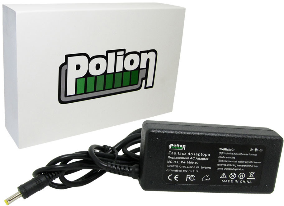 HP Zasilacz do laptopa 40W 19V 2,1A 4,0x1,7mm