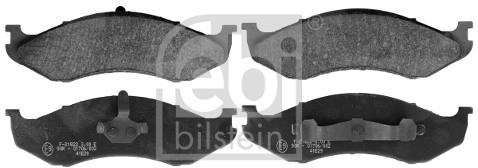 FEBI Zestaw klocków hamulcowych, hamulce tarczowe FEBI 116197