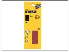 DeWalt Elektrowerkzeuge DeWALT tarcze szlifierskie, K60 Velcro, 8 otworów, 10 sztuk 93 X 190 MM, dt8620-QZ DT8620-QZ