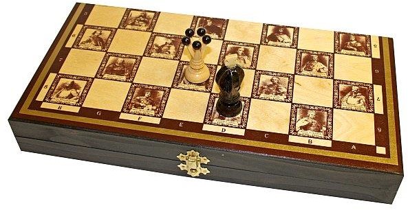 Magiera Szachy małe królewskie 35cm