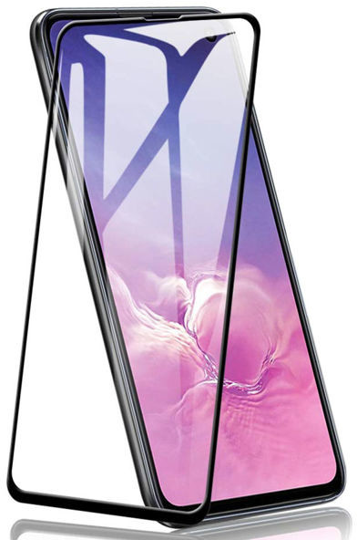 Samsung Alogy Szkło hartowane Alogy na cały ekran do Galaxy S10e Czarne 6078X1