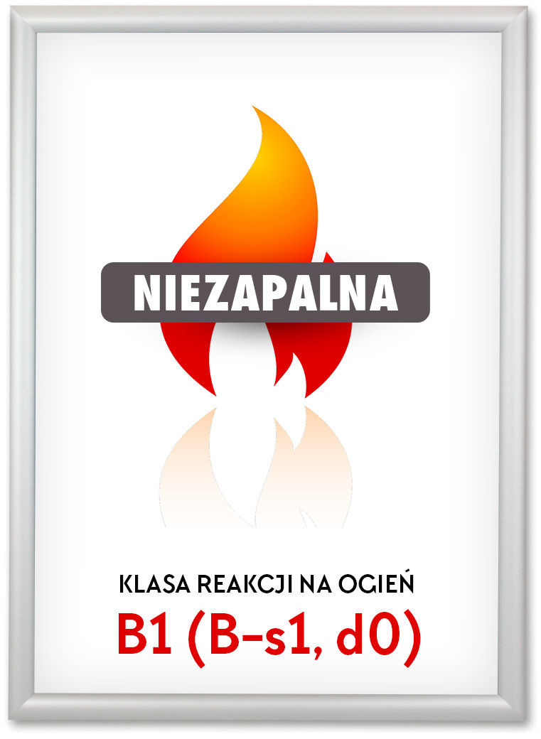 Rama zatrzaskowa owz B3 niezapalna, ognioodporna