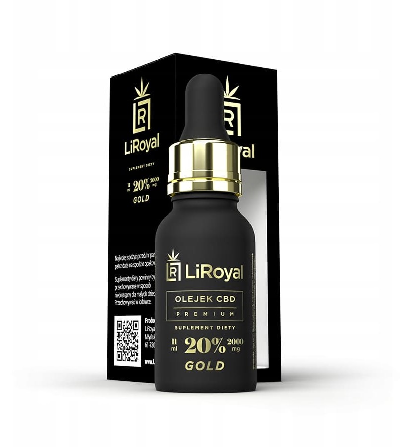 Olejek CBD Gold 20% LiRoyal 11 ml