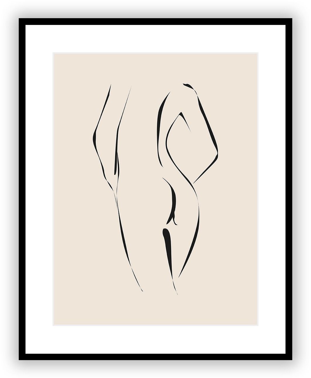 Dekoria Obraz Nude Line III 40 x 50 cm 40 x 50 cm 183-057-00