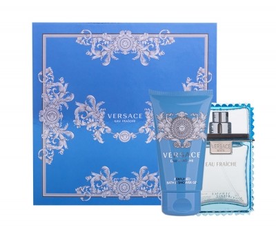 Versace Versace Man Eau Fraiche zestaw Woda toaletowa 30 ml + żel pod prysznic 50 ml dla mężczyzn 13872