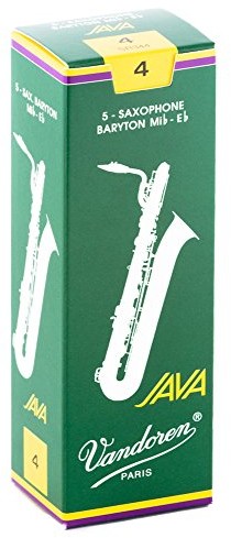 Vandoren SR344 Java baryton trzcinki saksofonu (siła 4) (5 szt.) SR344