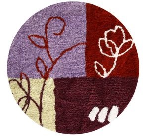 Kinzler , mata łazienkowa,, wielokolorowa,  80 cm J-10258/7