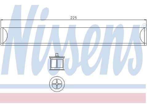 NISSENS Osuszacz klimatyzacji 95404