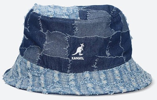 Kangol Kapelusz Denim Mashup Bucket K5296 MEDIUM BLUE K5296MEDIUMBLUE
