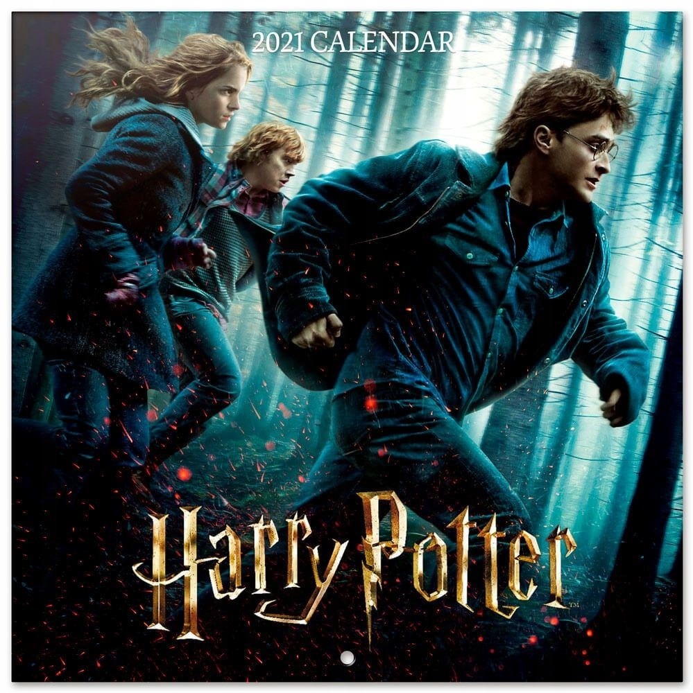 Kalendarz Ścienny 2021 Harry Potter