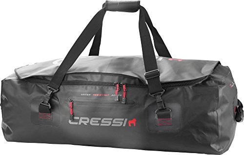 Cressi Gorilla Pro duża tauchta SCHE Dry, czarny UA925710
