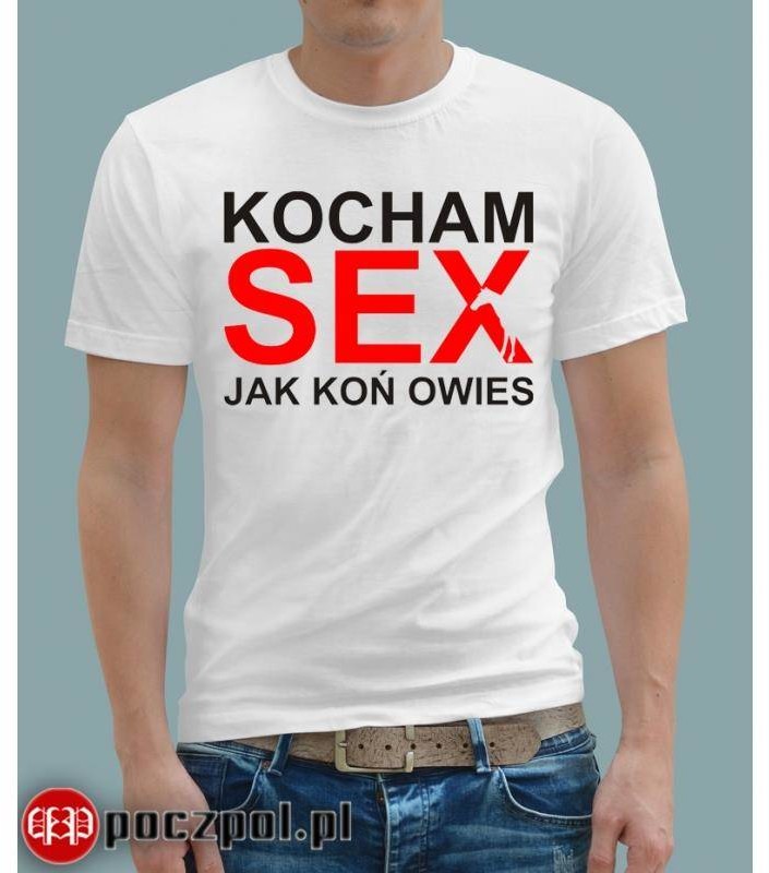 Poczpol Kocham sex jak koń owies PRZPOC-0-462