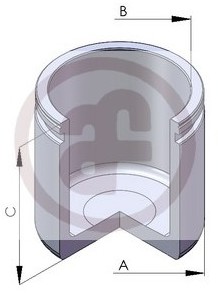 AUTOFREN Tłoczek zacisku hamulcowego AUTOFREN D02569