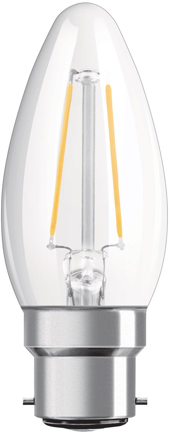 Osram świeca LED B22d Classic B Filament 2,5W