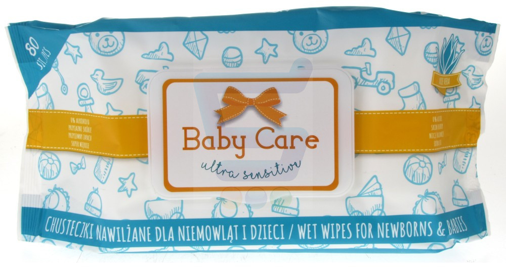 Baby Care Chusteczki nawilżane Ultra Sensitive 80 szt.