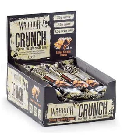 Warrior Crunch Bar - Baton Proteinowy - 12 x 64g - Biała Czekolada