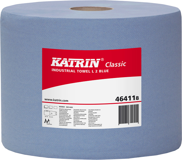 Katrin Classic czyściwo papierowe L2 Blue 464118 2 rolki