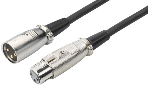IMG Stage Line MEC-20/SW mikrofon kabla (wtyczka XLR/XLR-Kupplung) 6 m Czarny O60710