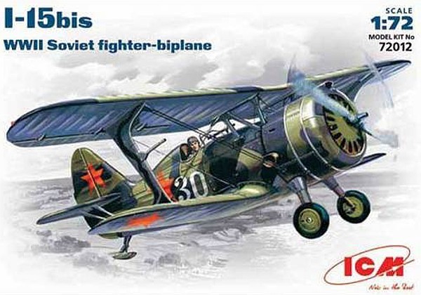 Zdjęcia - Model do sklejania (modelarstwo) Bis Sowiecki myśliwiec Polikarpow I-15  72012 