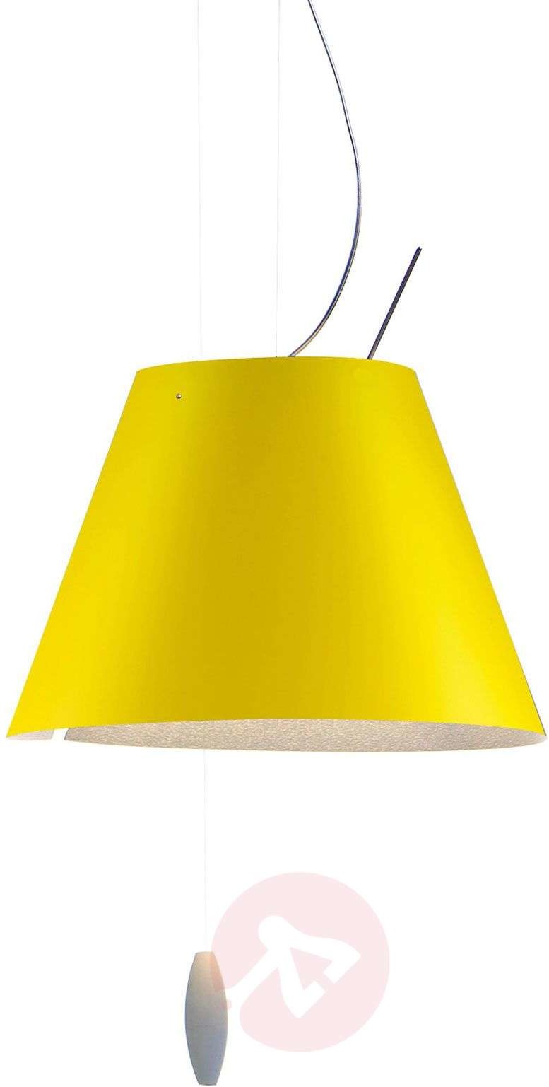 Luceplan Costanzina lampa wisząca niebieska
