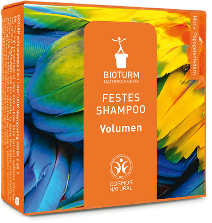 BIOTURM Szampon do włosów w kostce OBJĘTOŚĆ Nr 134