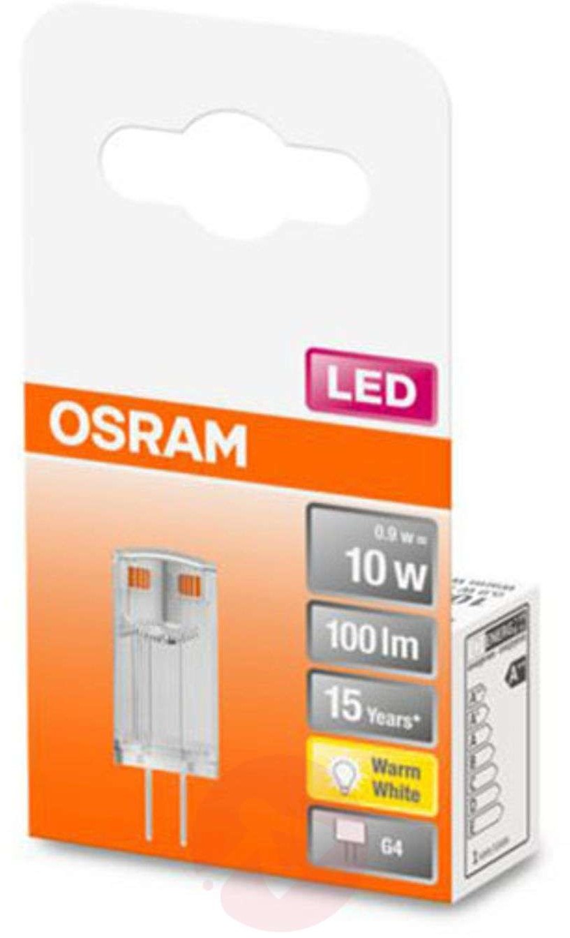 Osram żarówka sztyft G4 0,9W 2 700 K przezroczysta