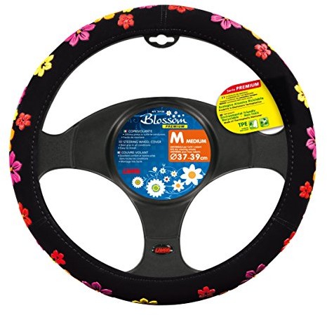 Lampa 33126 pokrowiec na kierownicę z kwiatami, M 37-39 cm 33126