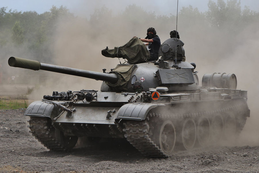 Przejażdżka Czołgiem T 55 - Zabrze - kierowca PCZ55Z
