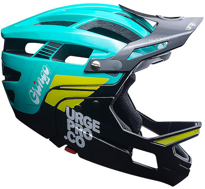 Urge Gringo De La Pampa Helmet, niebieski/czarny L/XL | 58-60cm 2022 Kaski MTB 50300905