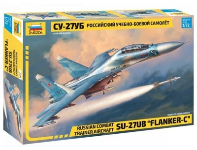 Zvezda Model plastikowy Sukhoi SU-27 UB + EKSPRESOWA 7294