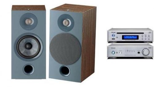 Teac AI-301DA-X s + PD301DAB-X + FOCAL CHORA 806 c drewno