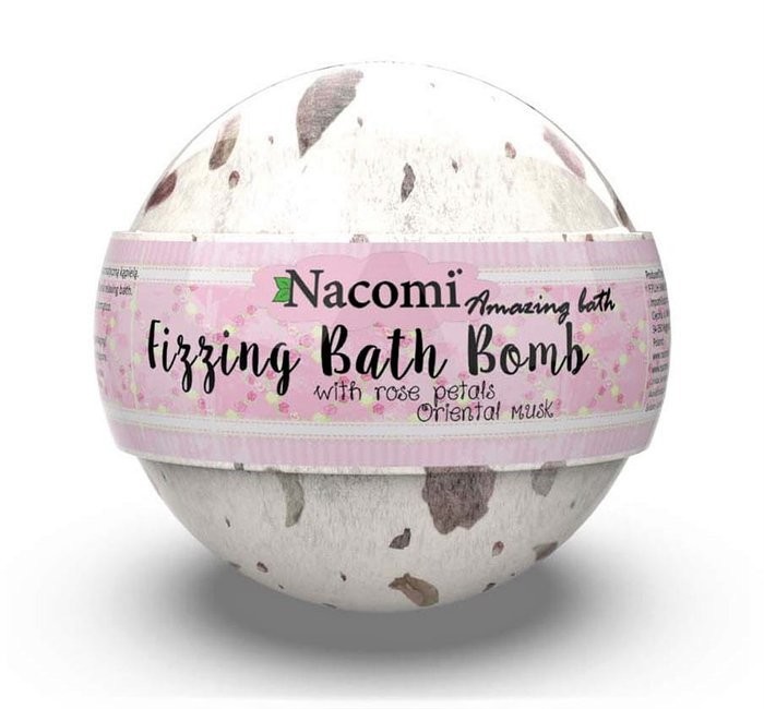 Nacomi Kula do kąpieli Płatki Róż 130g 57391-uniw