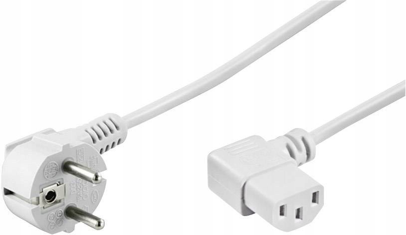 Kabel zasilający do Pc Ups LCD Tv C13 kątowy 1,5m
