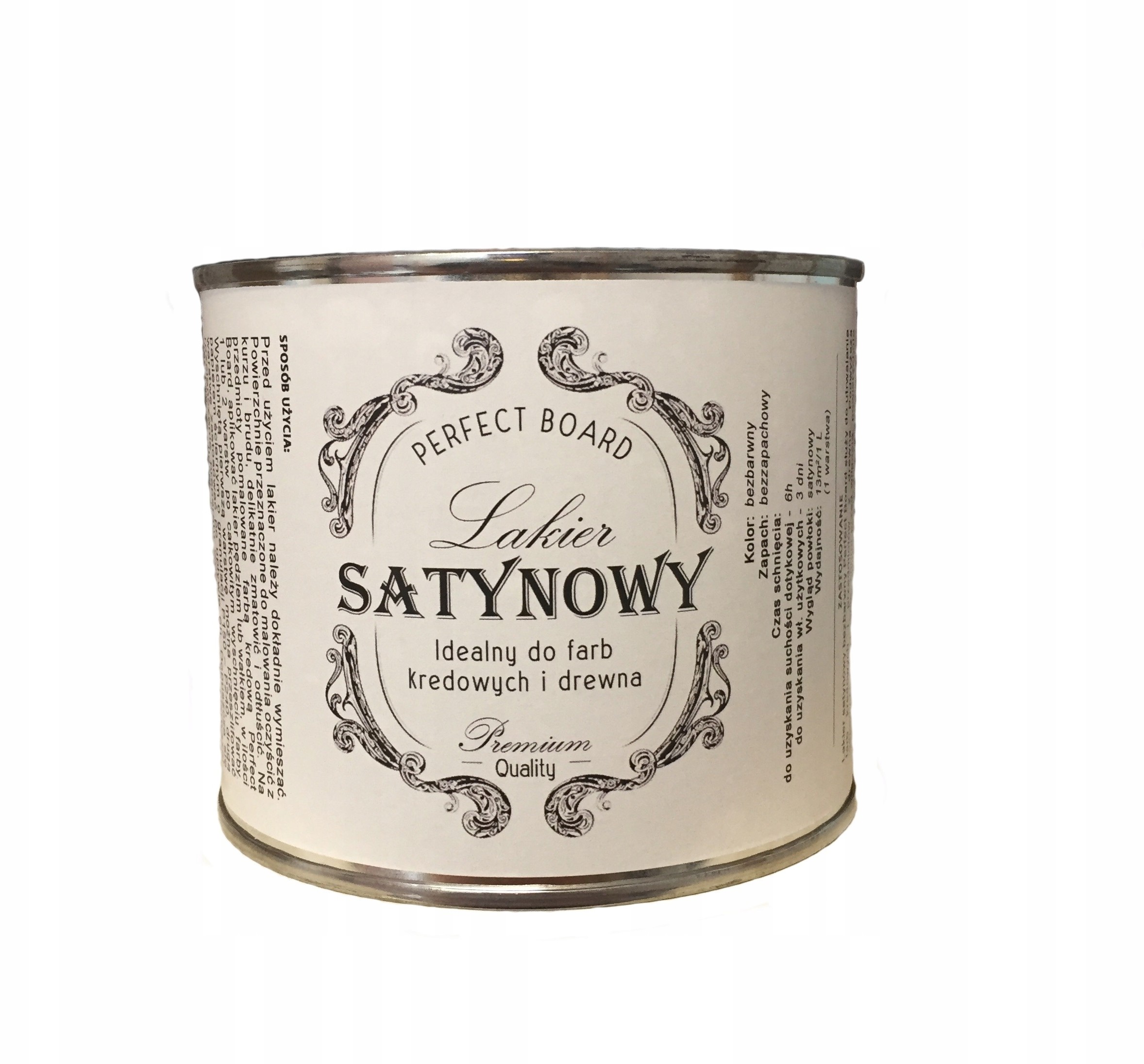 Lakier Satynowy do renowacji mebli Bezbarwny 0,5 L