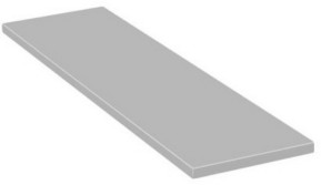 Braket Braket Półka szara oklejona BRAKET 800x350mm G-140-6622